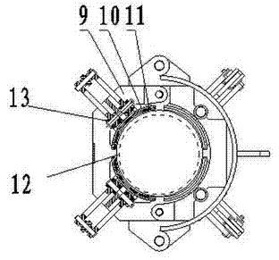 Pipeline pushing machine