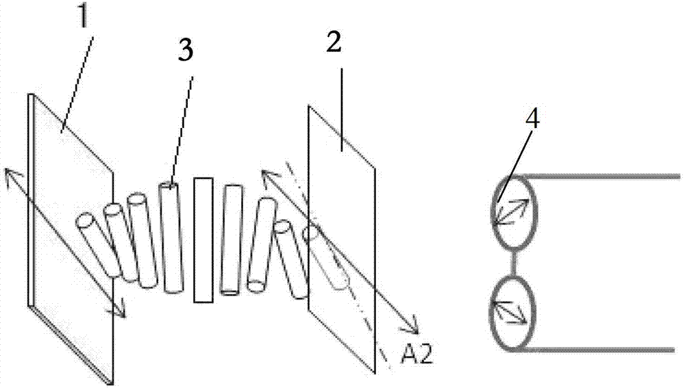 3D (three-dimensional) display device and system