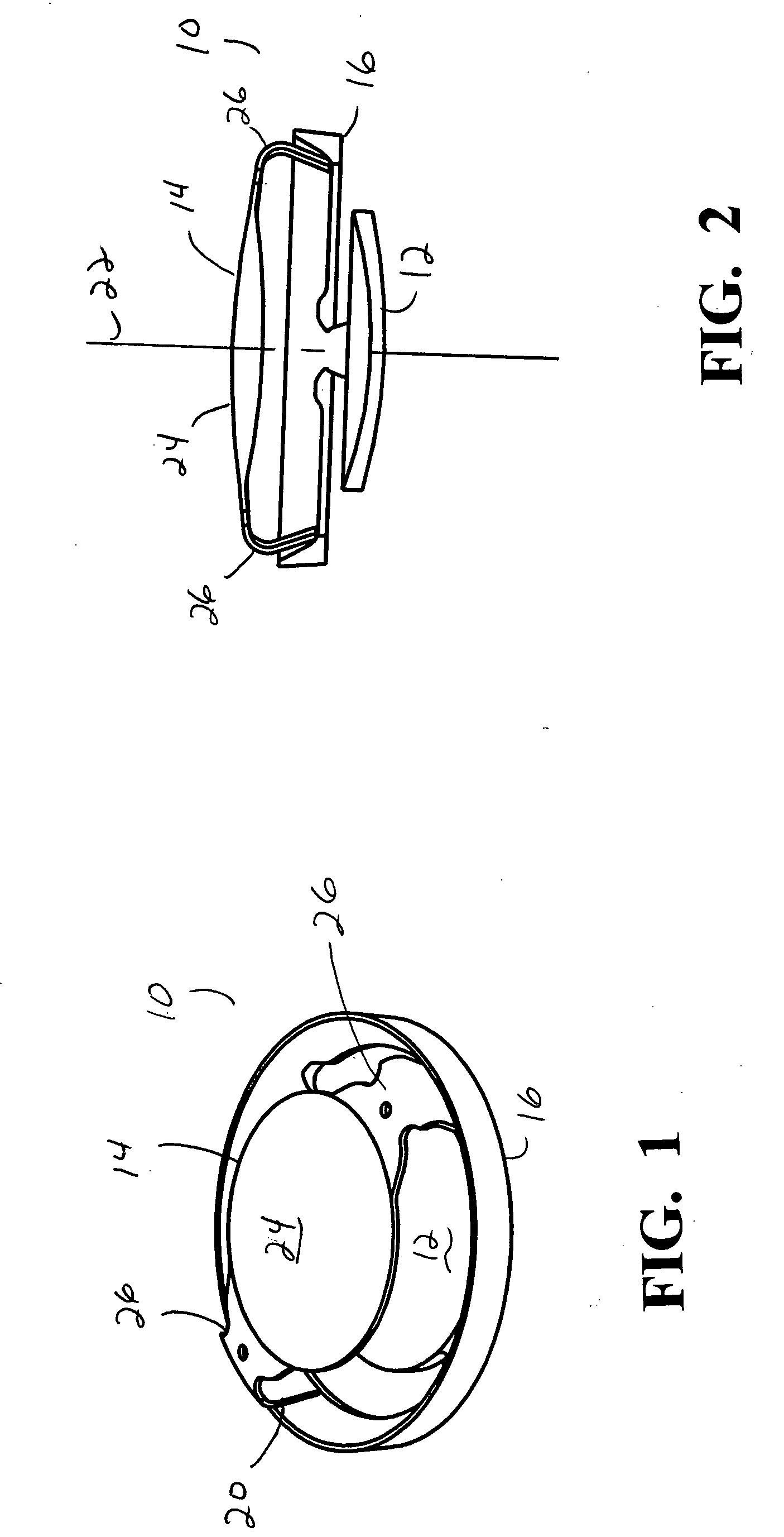 Accommodative intraocular lens system