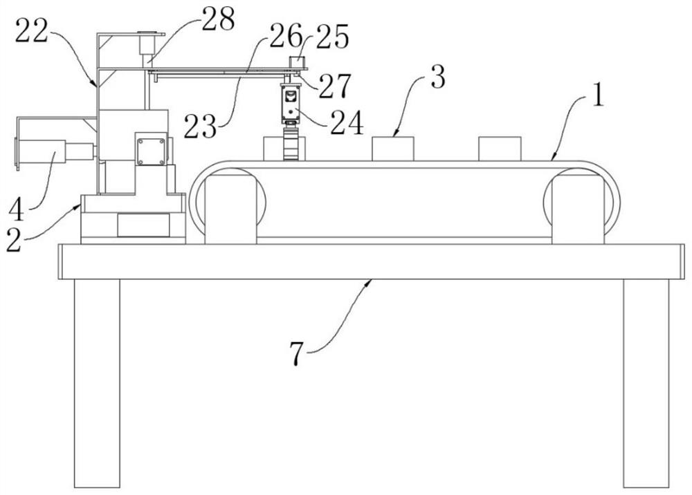 Eddy current flaw detection device for defects of inner wall of engine cylinder sleeve