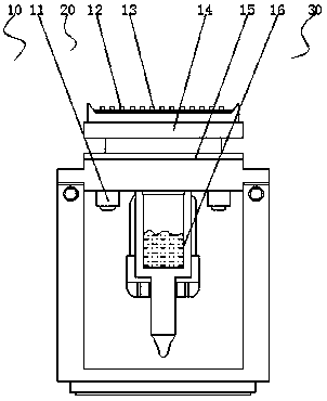 Numerical control tool for providing shock absorption through microcosmic friction and mass distribution