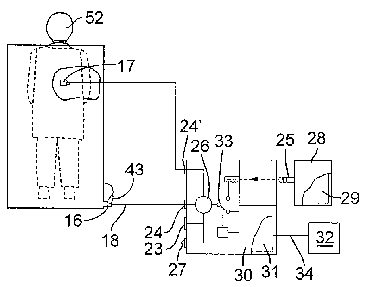 Personnel heating assembly