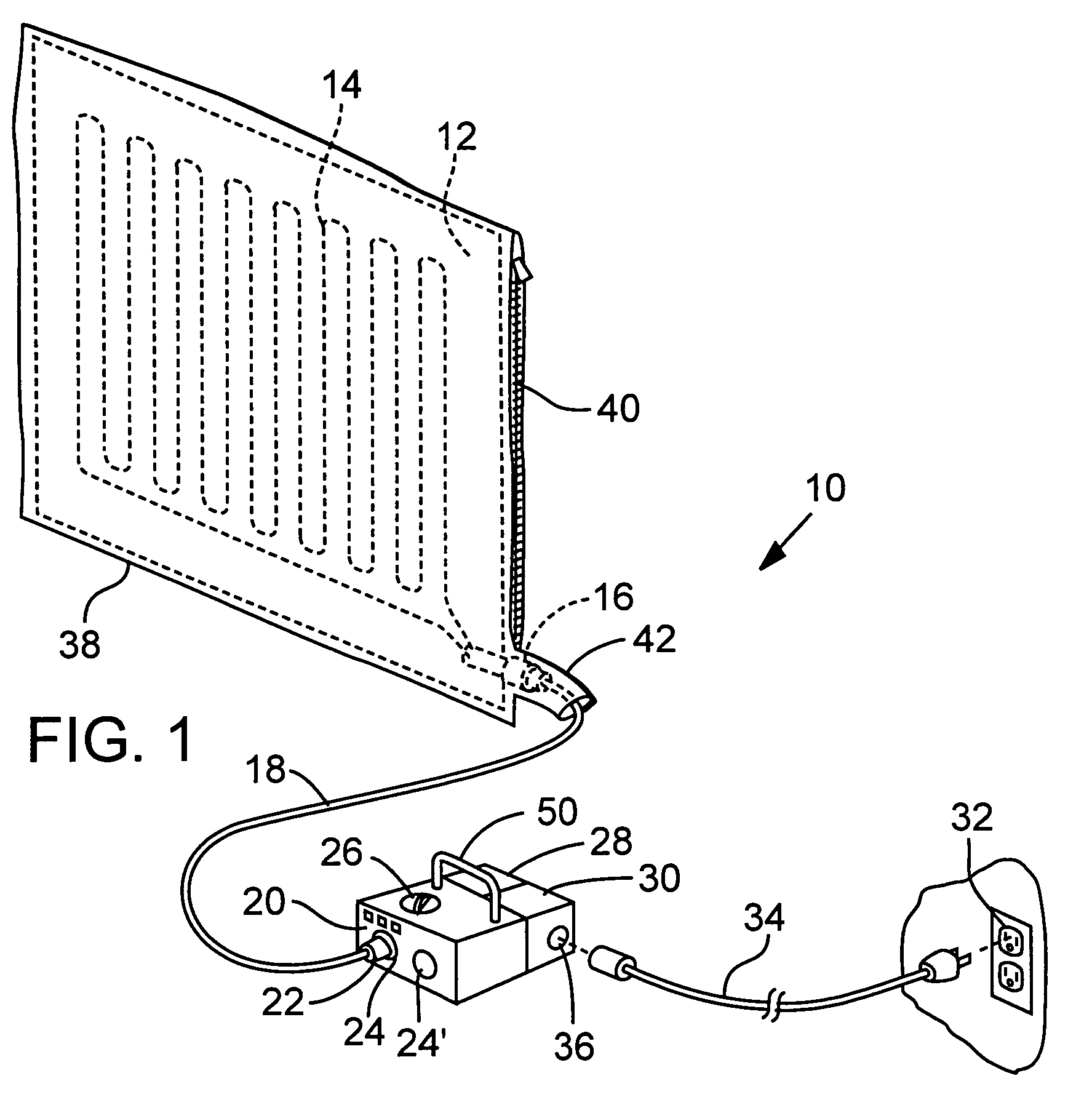 Personnel heating assembly