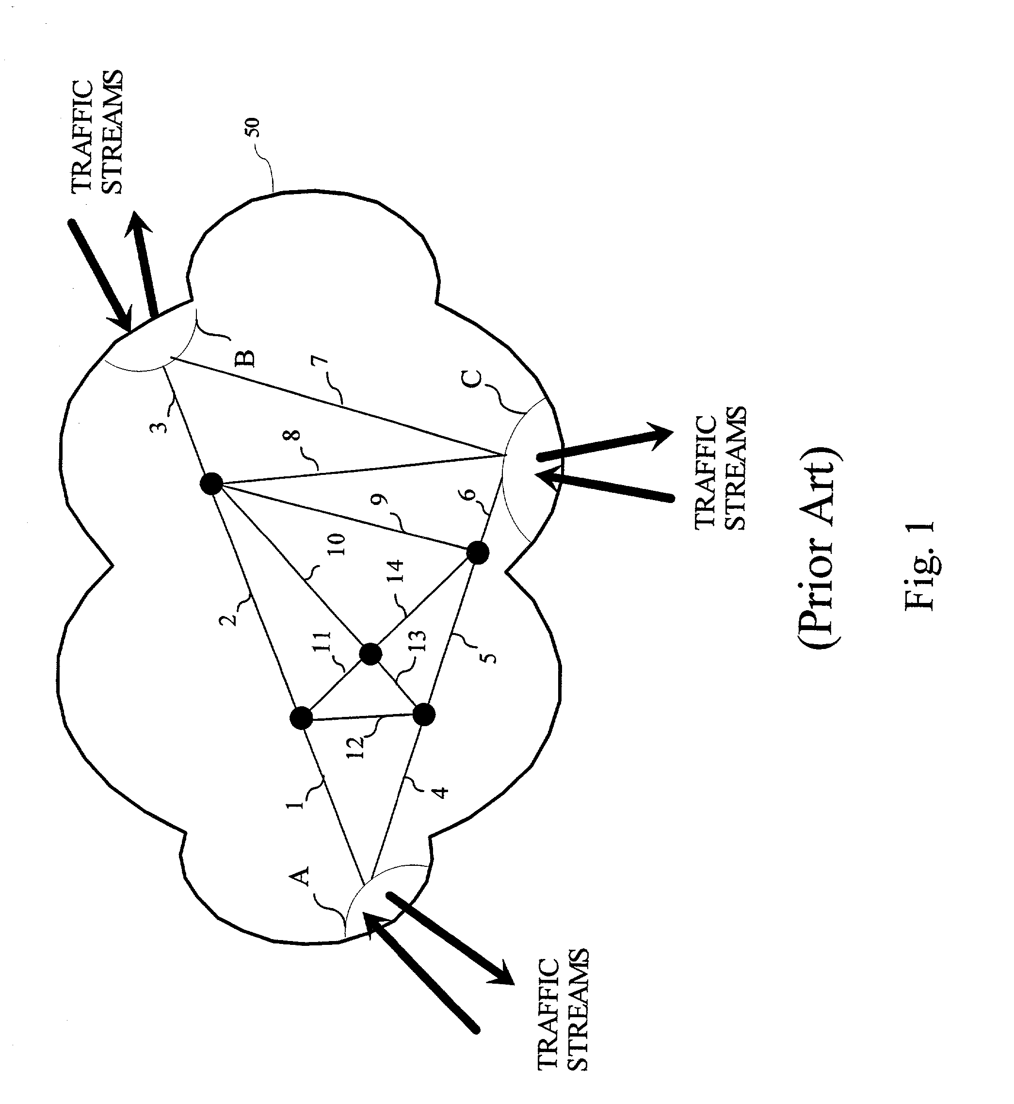 Method and apparatus for communications traffic engineering