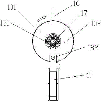 Automatic inspection device and automatic inspection system for high-voltage wires