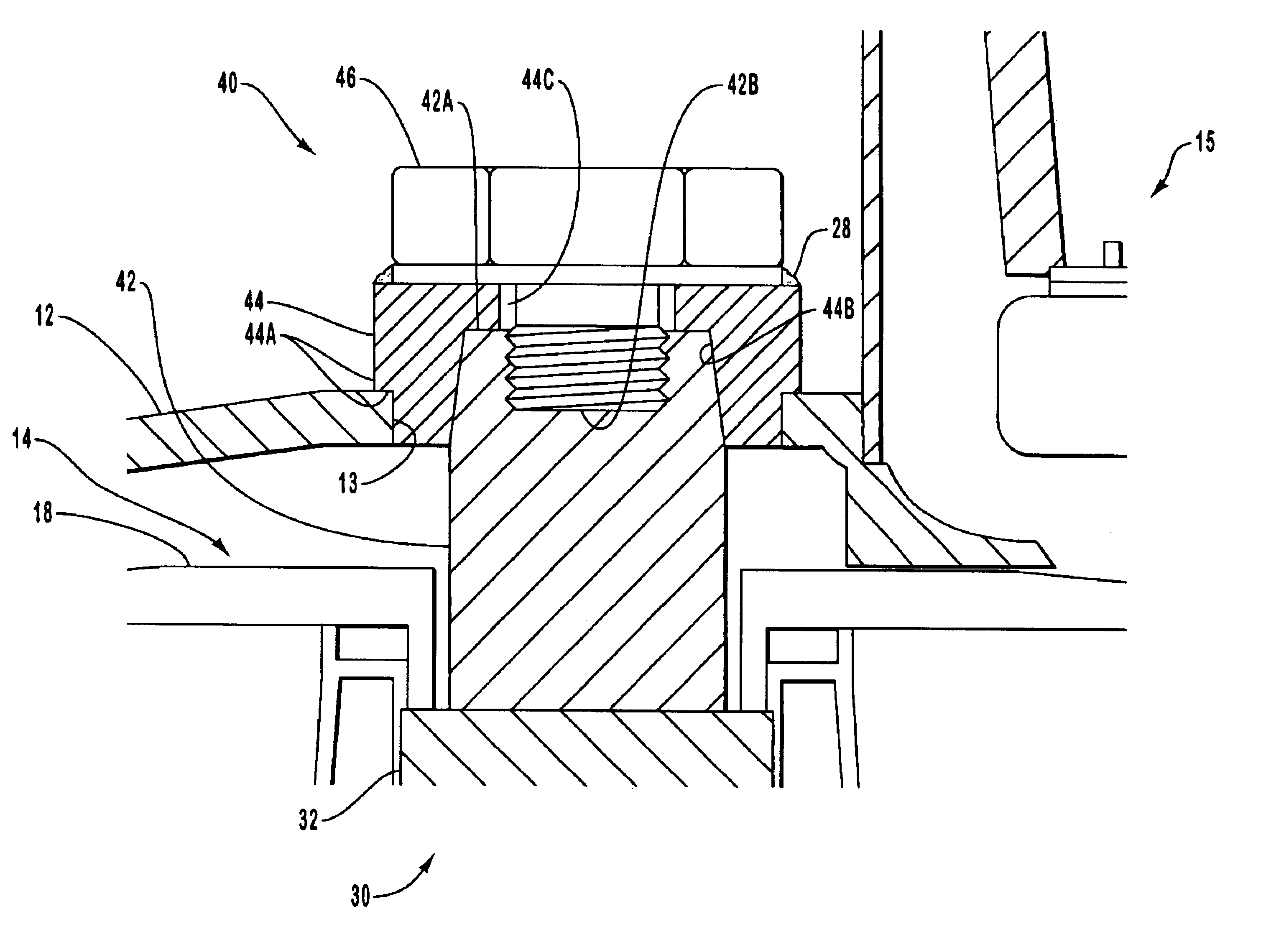 Rotary component support system