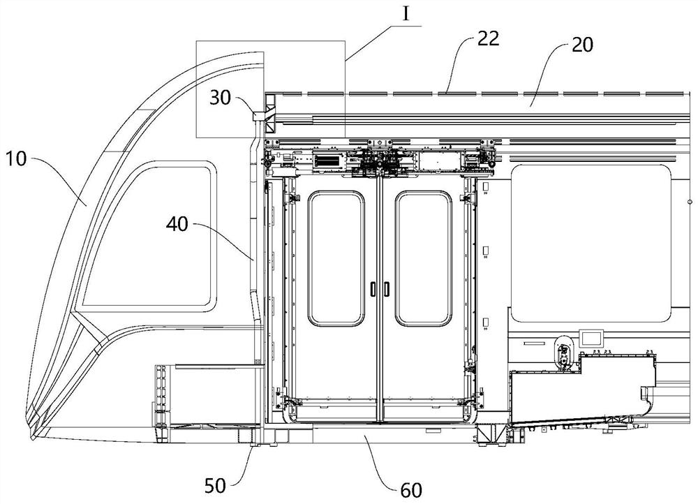 Vehicle body and tramcar