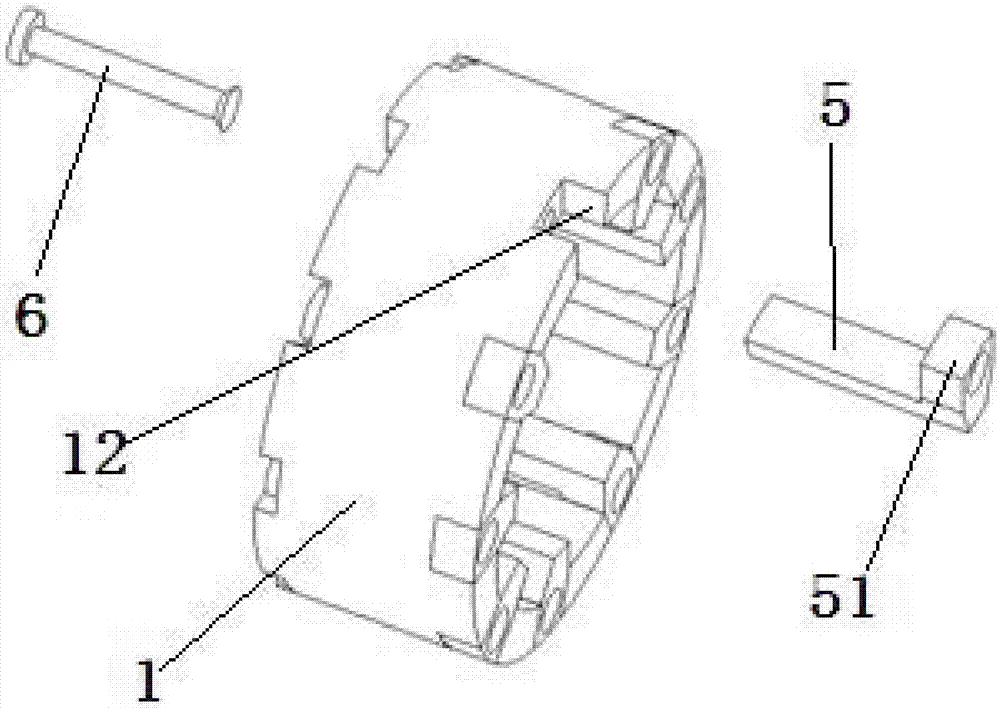 External star wheel type one-way clutch