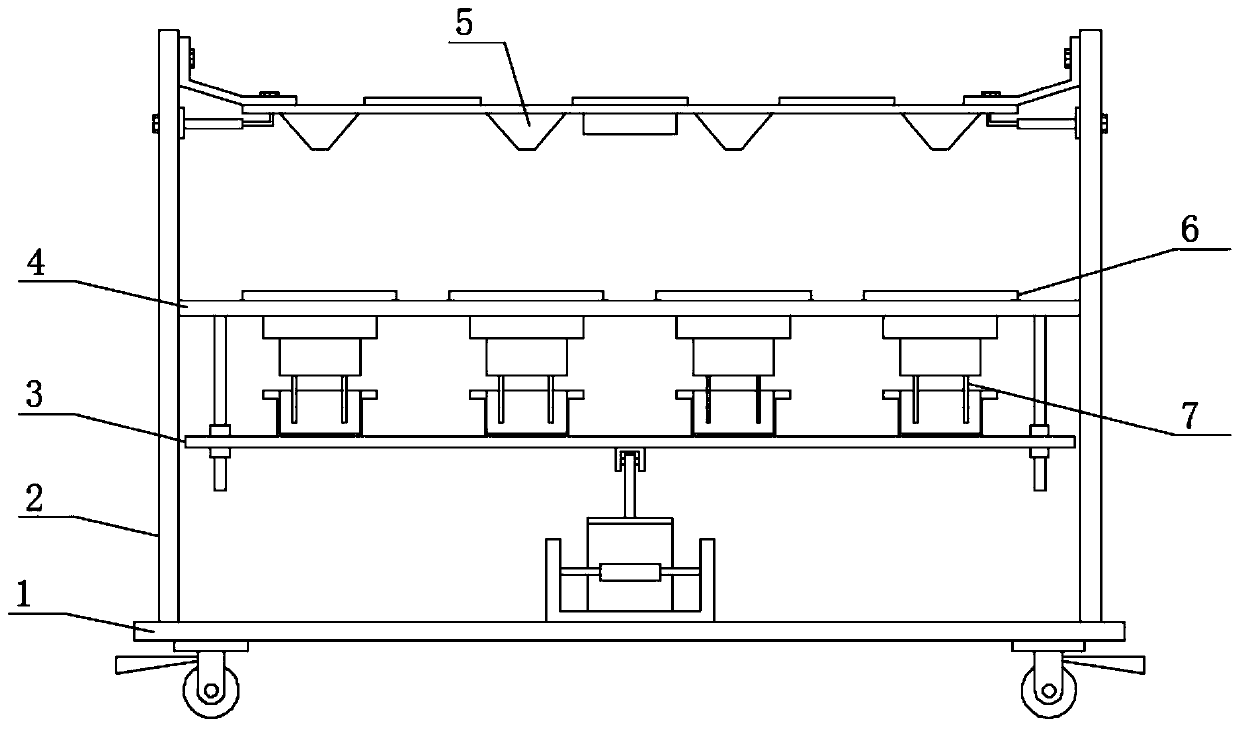 Multifunctional seedling raising device for forestry planting