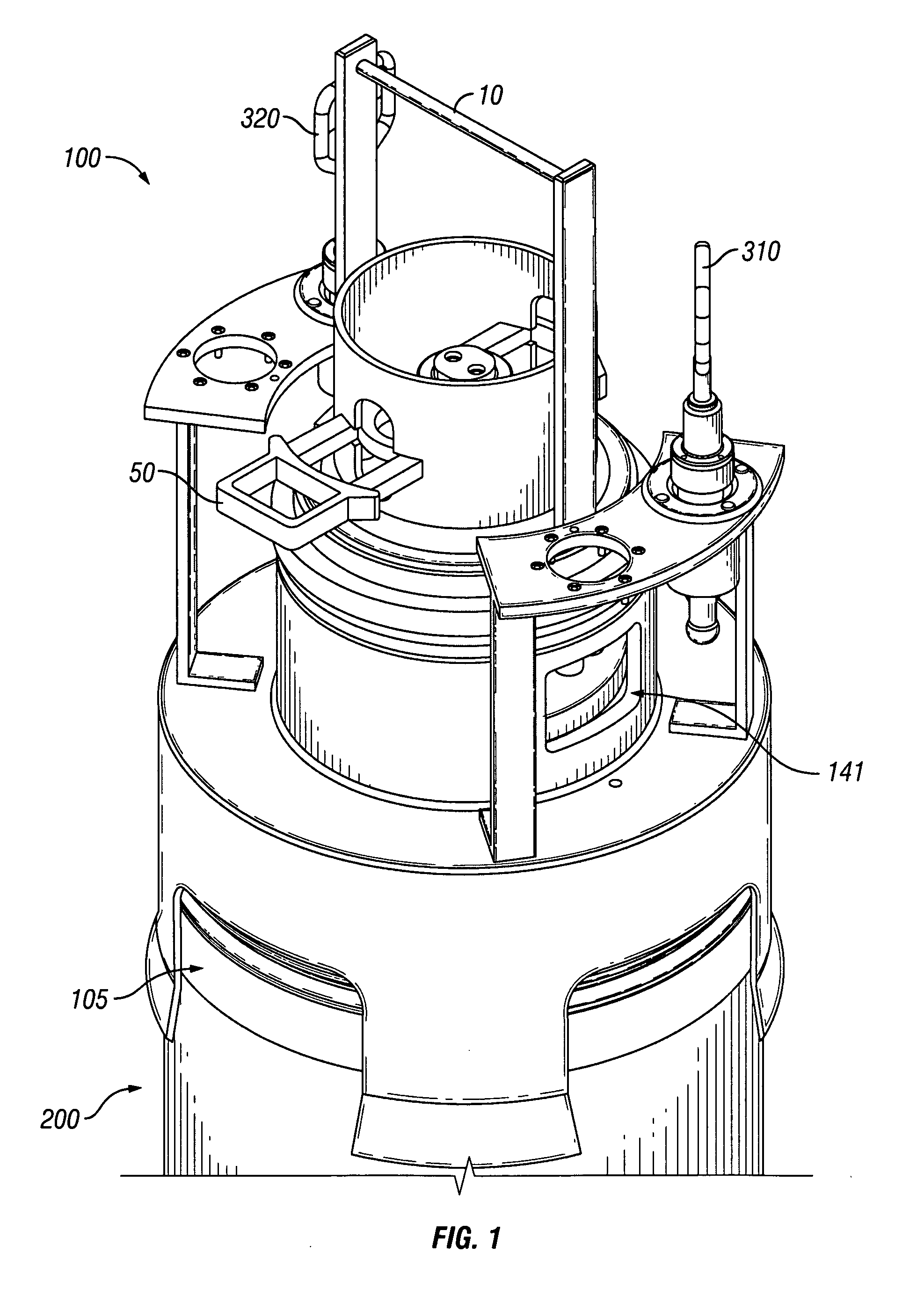 Locking cap for subsea tree