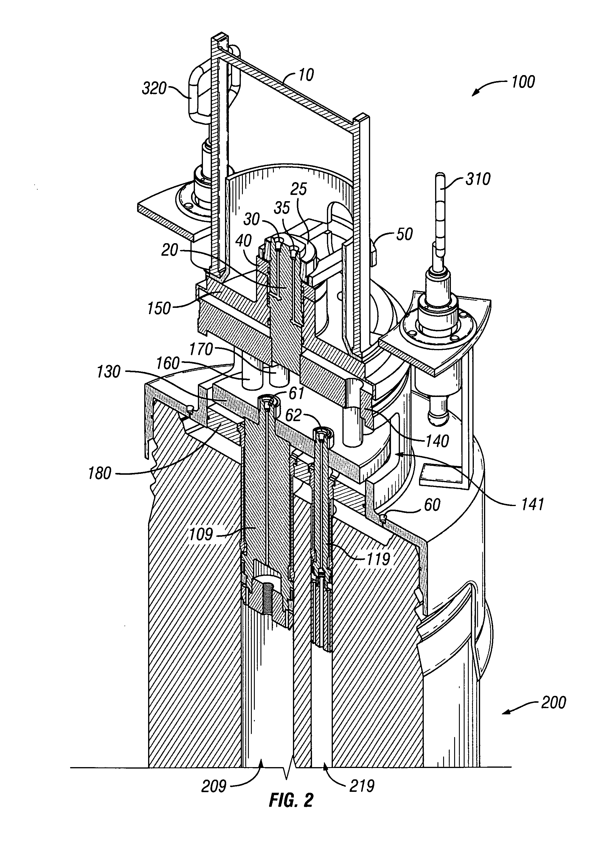 Locking cap for subsea tree