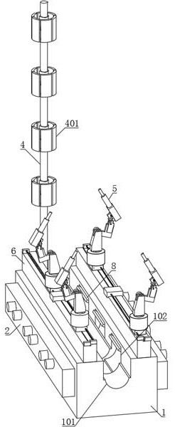 Forming equipment and process of high frequency straight seam welded steel pipe with intelligent frequency modulation function