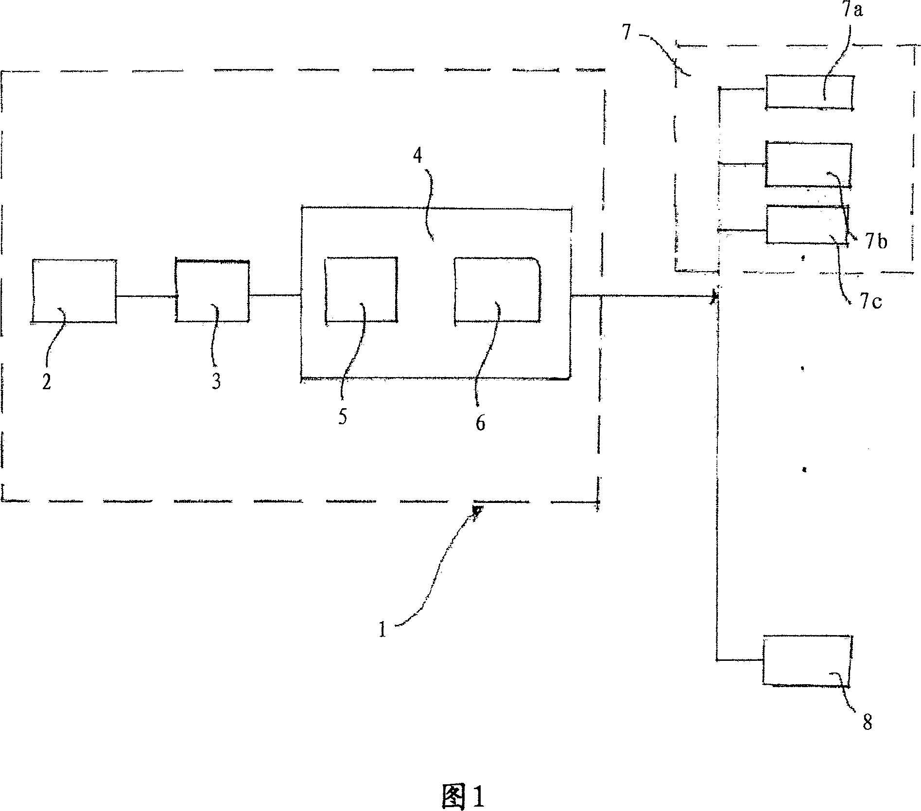 Compressed-air generating system