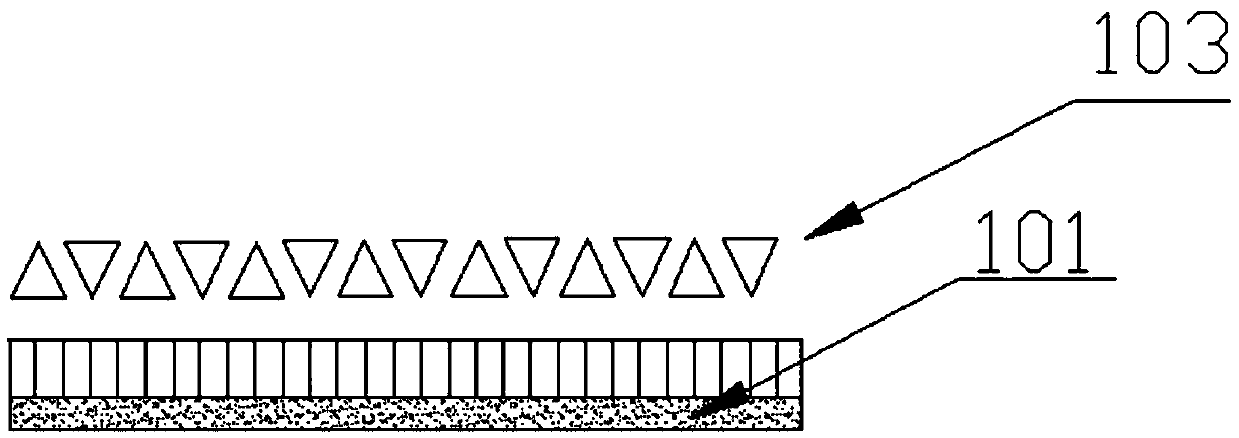 Negative ion board with strong compression resistance and bearing capacity