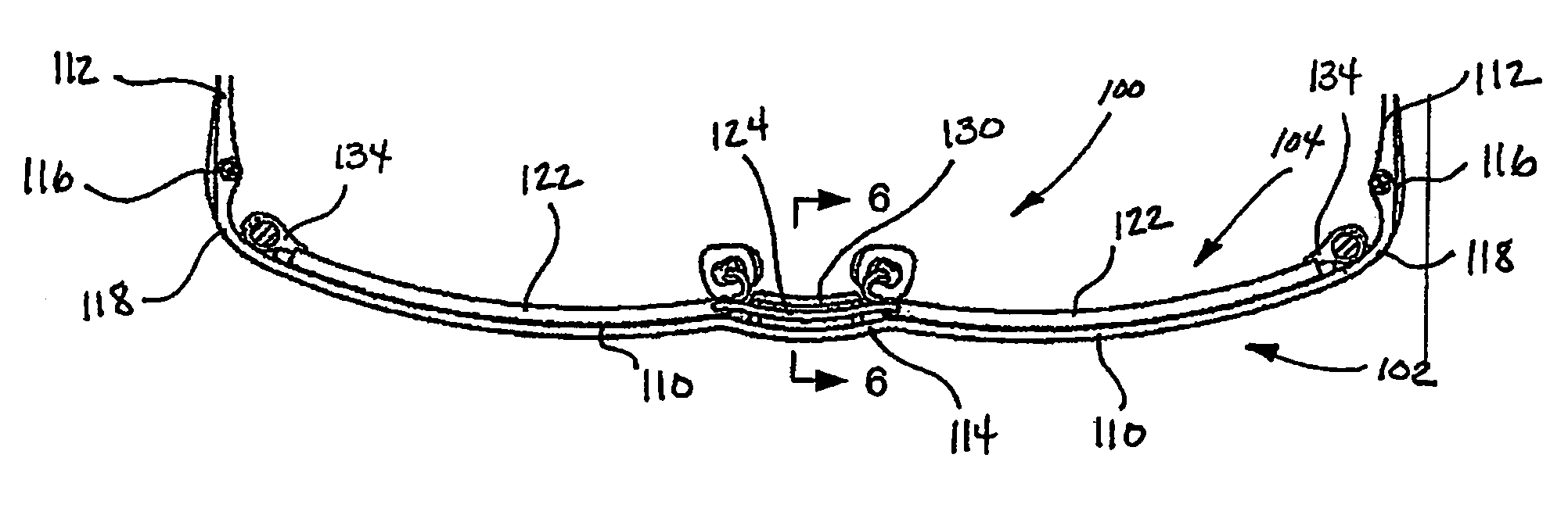 Interchangeable eyewear assembly