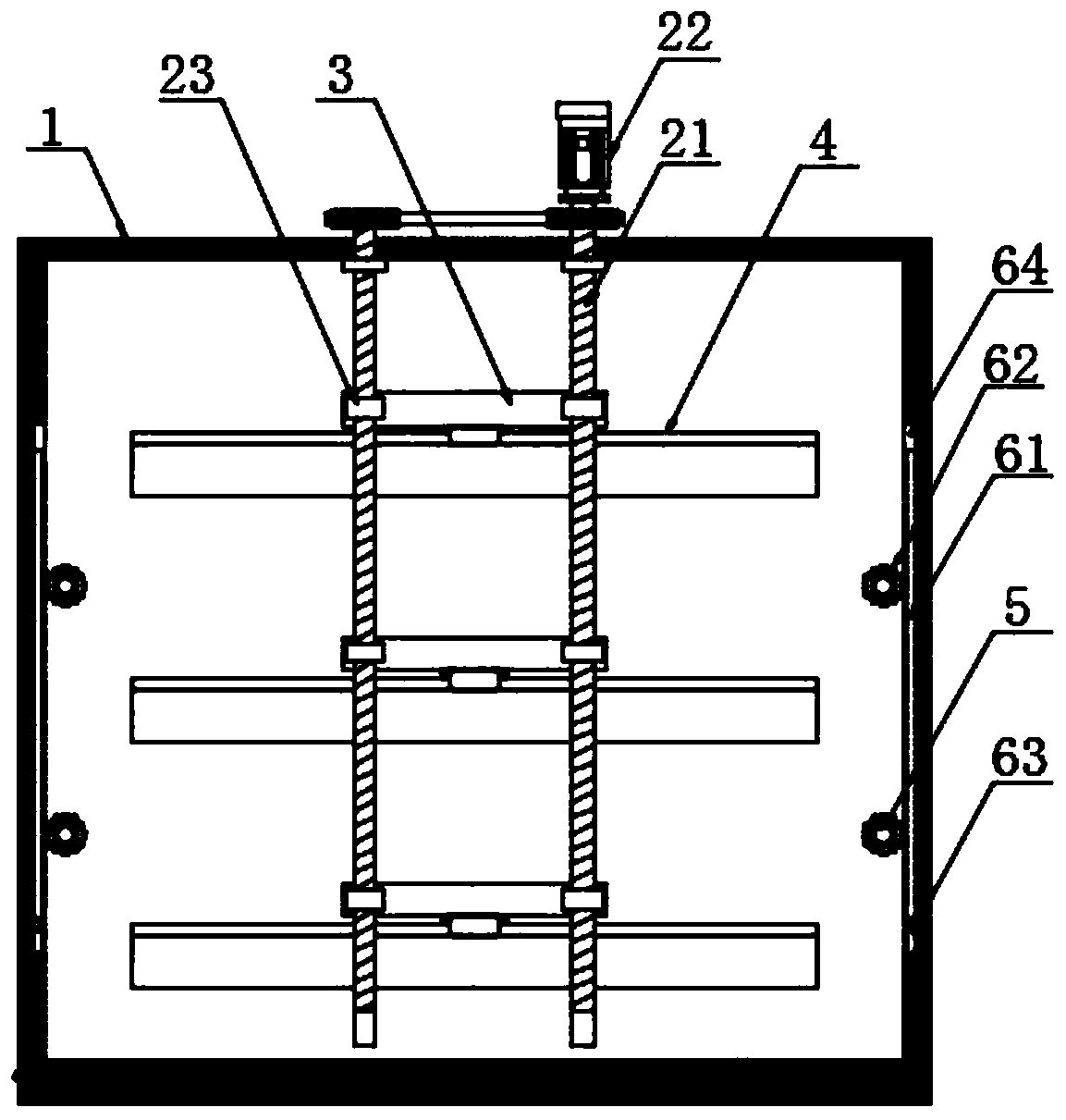 Seedling growing device convenient for transplanting for forestry planting