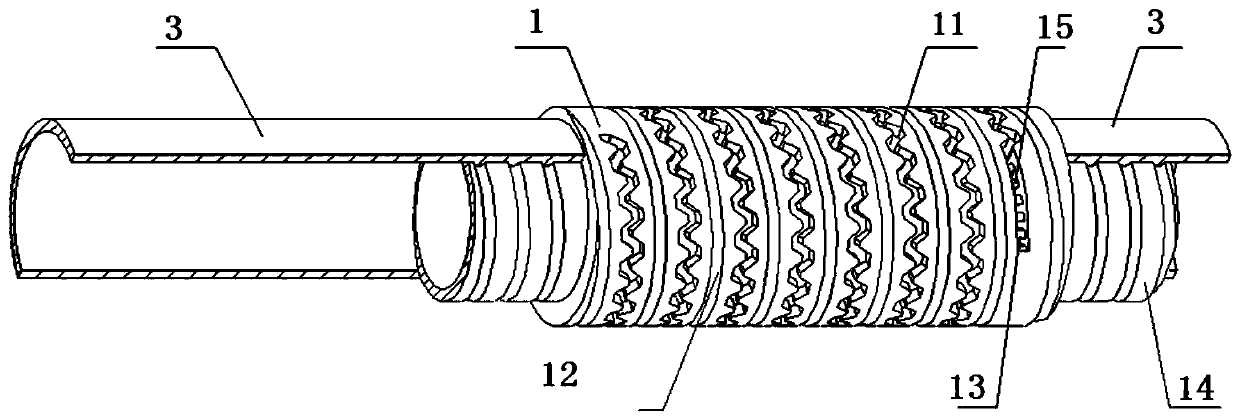 A detachable spiral labyrinth emitter with adjustable flow rate