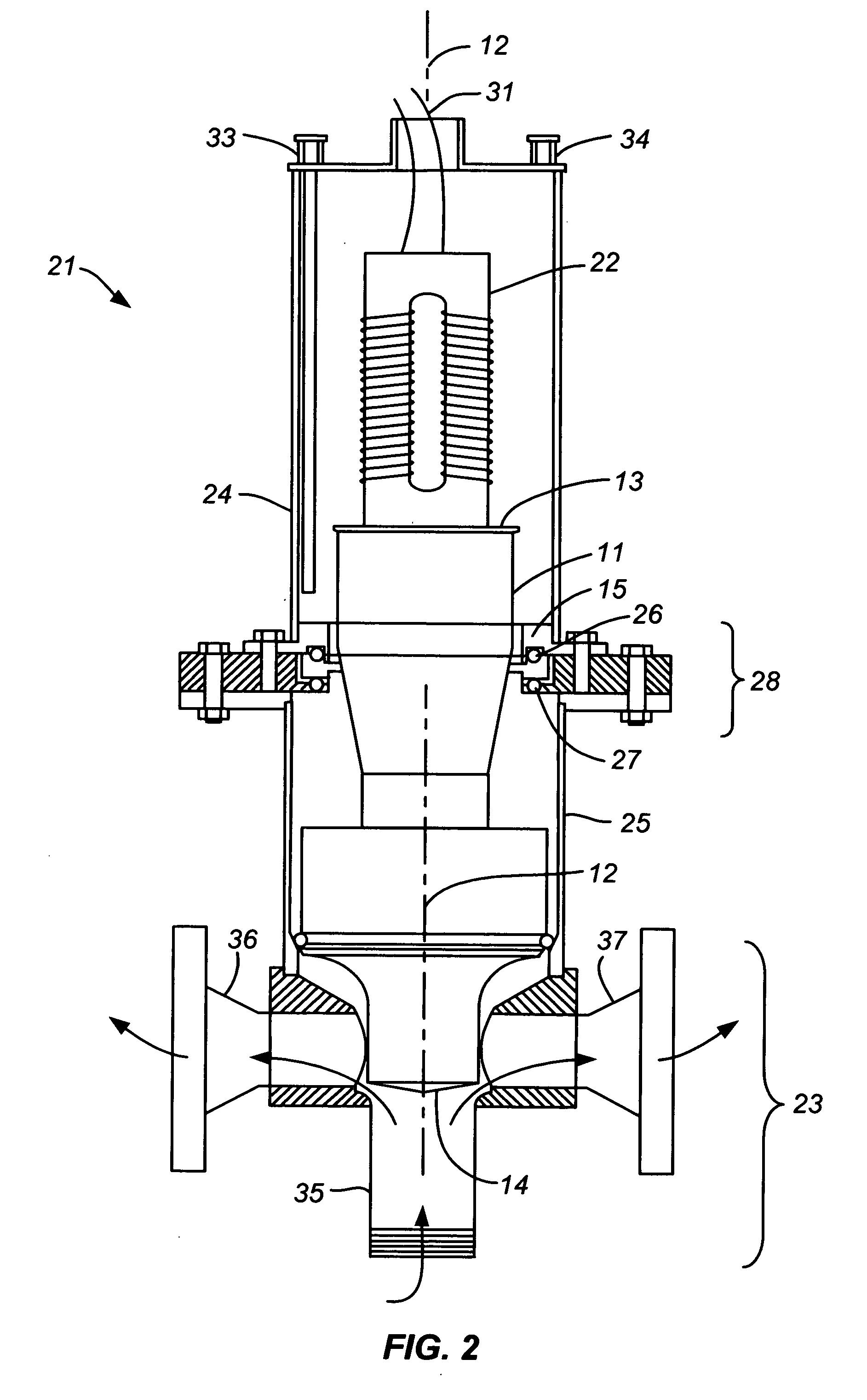 High-power ultrasonic horn