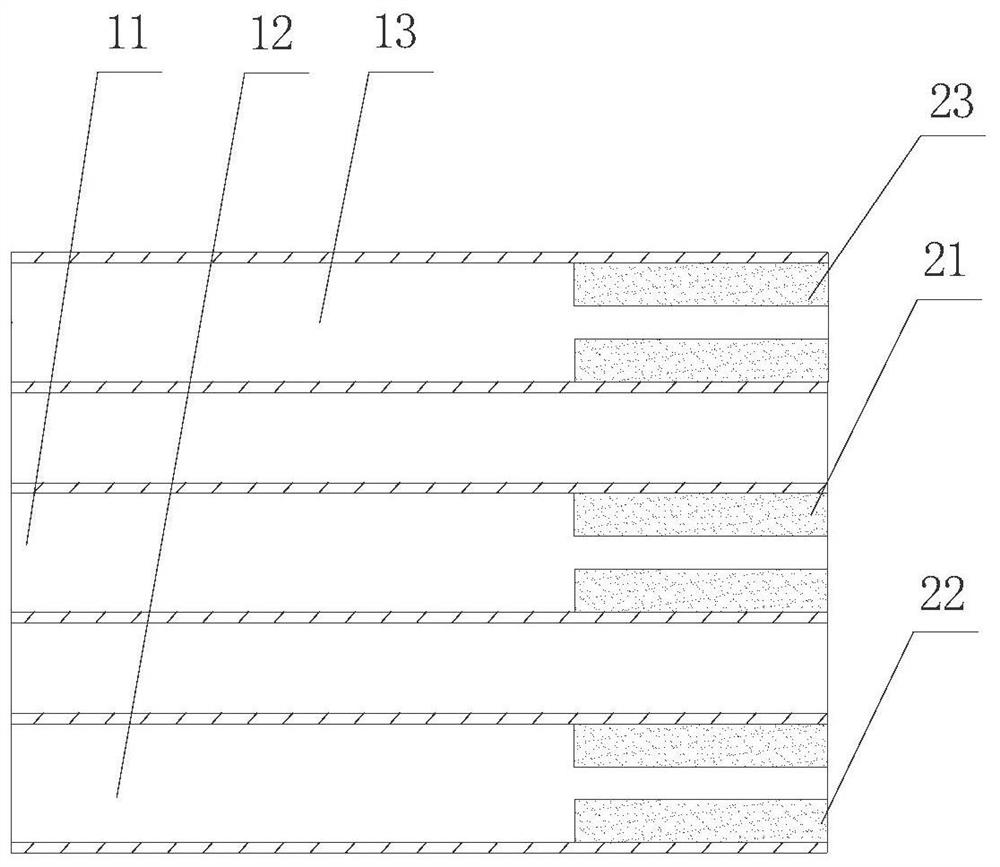 Multi-component detection system based on single column