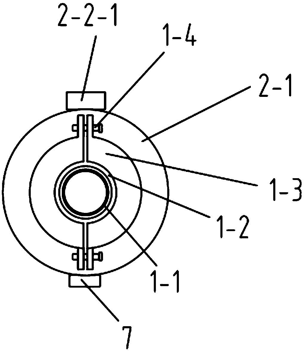 Tail gas dedusting and purifying device