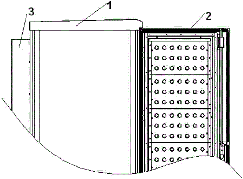 Zero-power consumption naturally-cooled outdoor cabinet