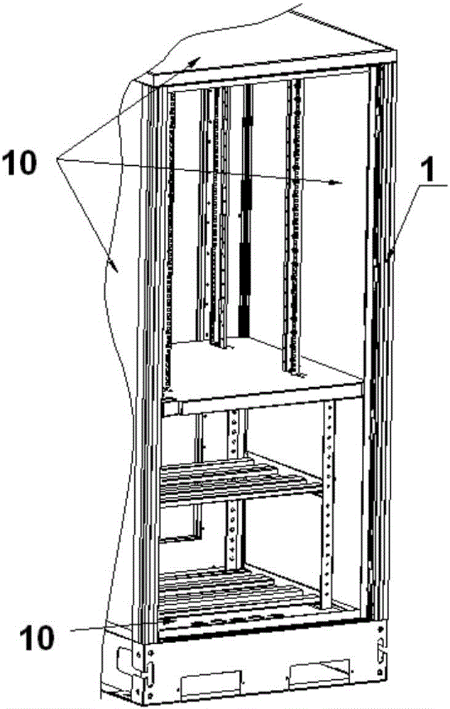 Zero-power consumption naturally-cooled outdoor cabinet