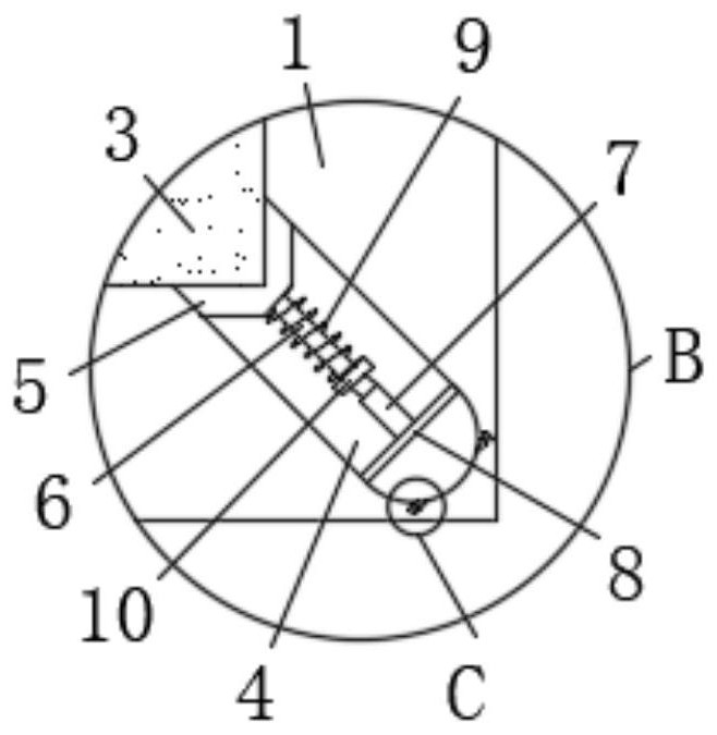 Assembly type glass partition mounting assembly facilitating replacement of glass panel