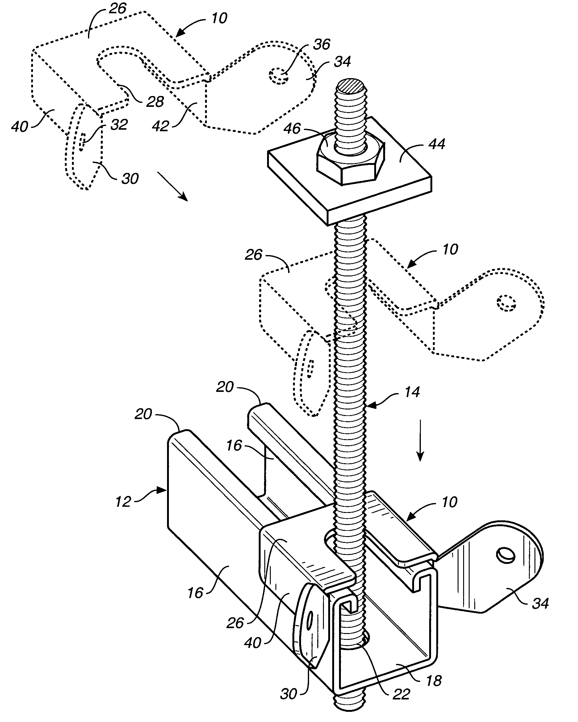 Structural member stabilizing system