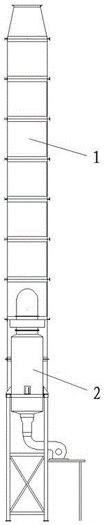 Reclaimed material drying apparatus