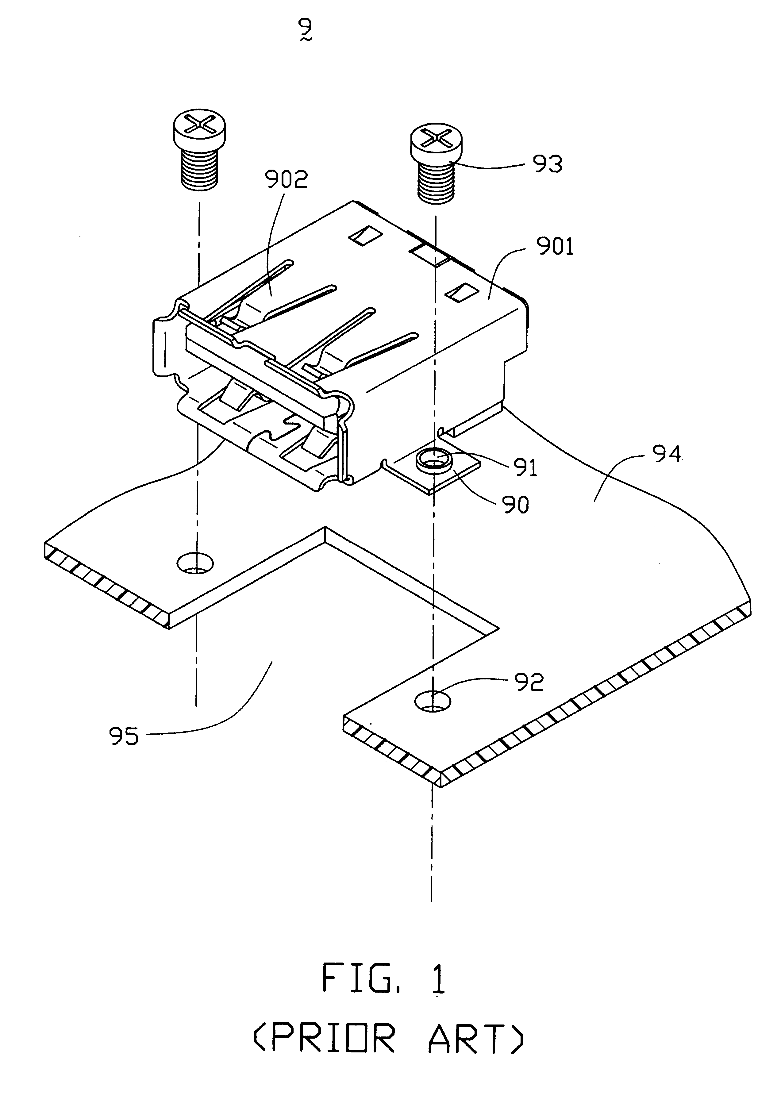 Universal serial bus connector