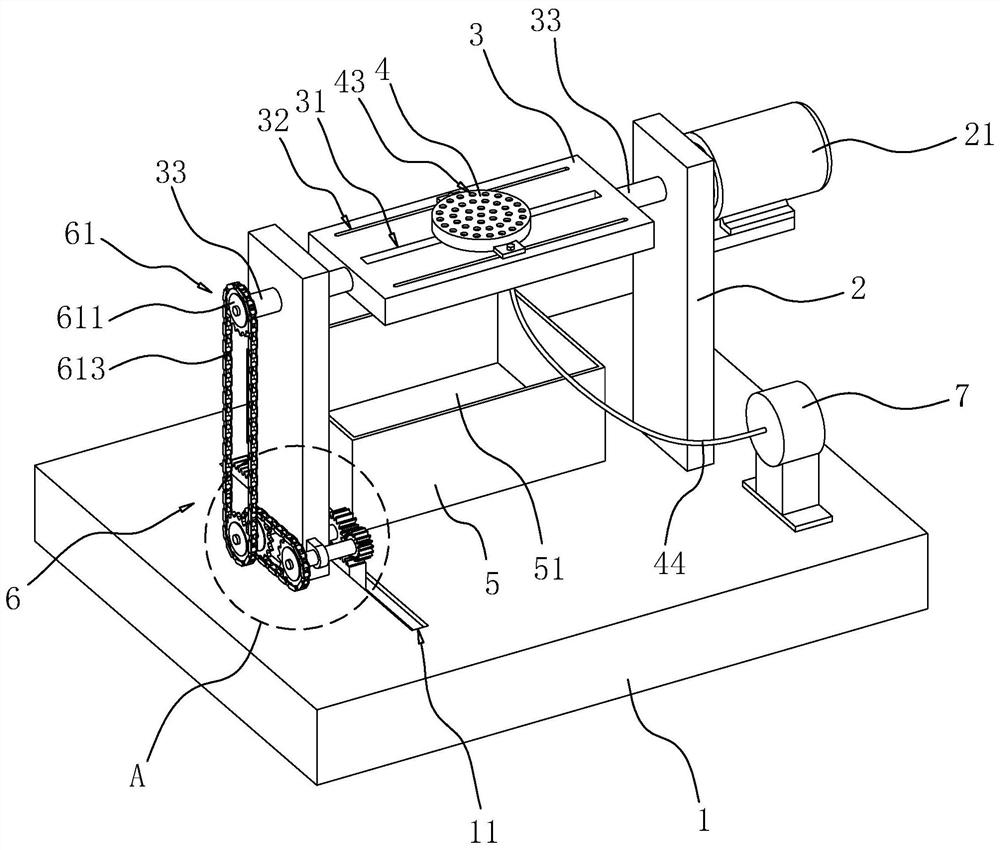 Electrical component test frame and operation process thereof