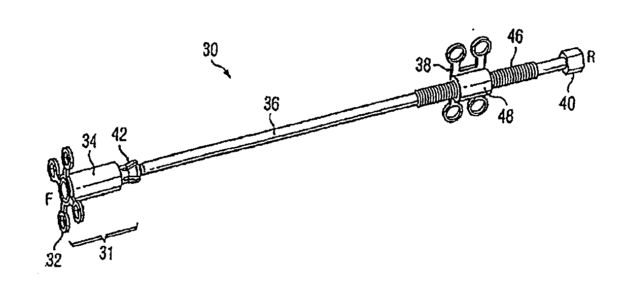 Method and System for Facial Osteodistraction Using a Cannulated Device