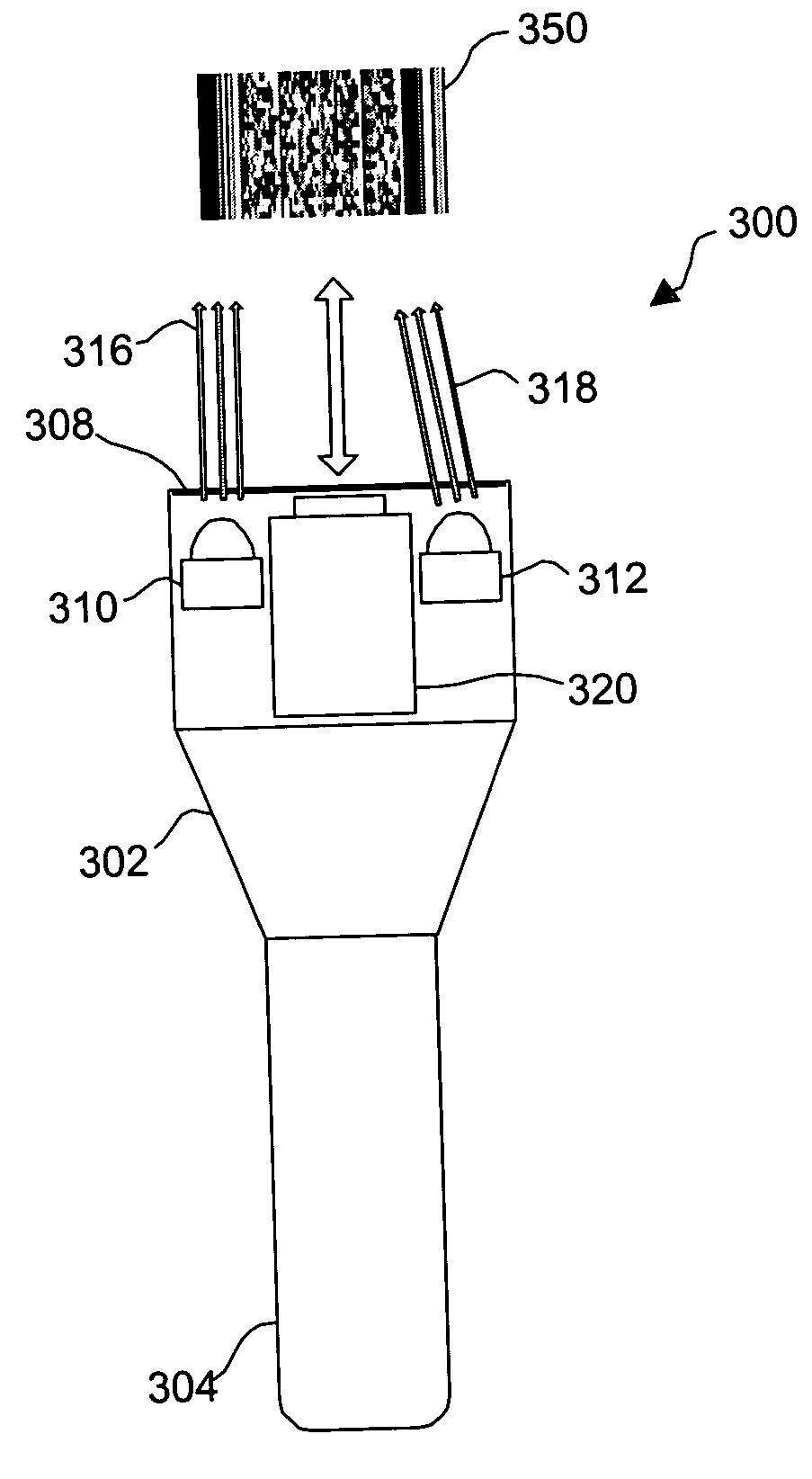 Scanner and method for eliminating specular reflection