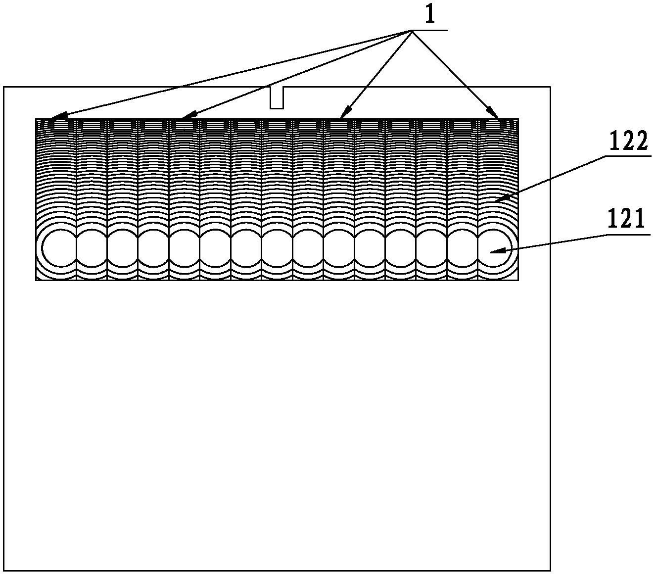 A Fresnel lens, passive infrared detector and security system