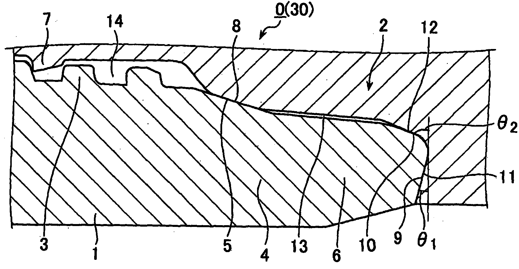 Threaded joint for pipes