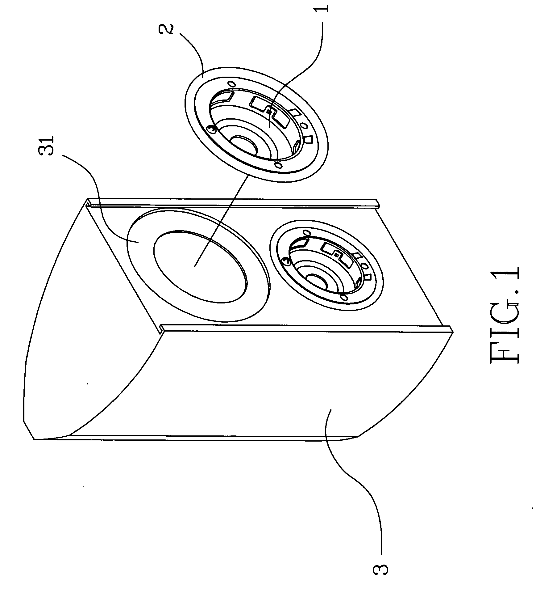 Speaker fixture assembly