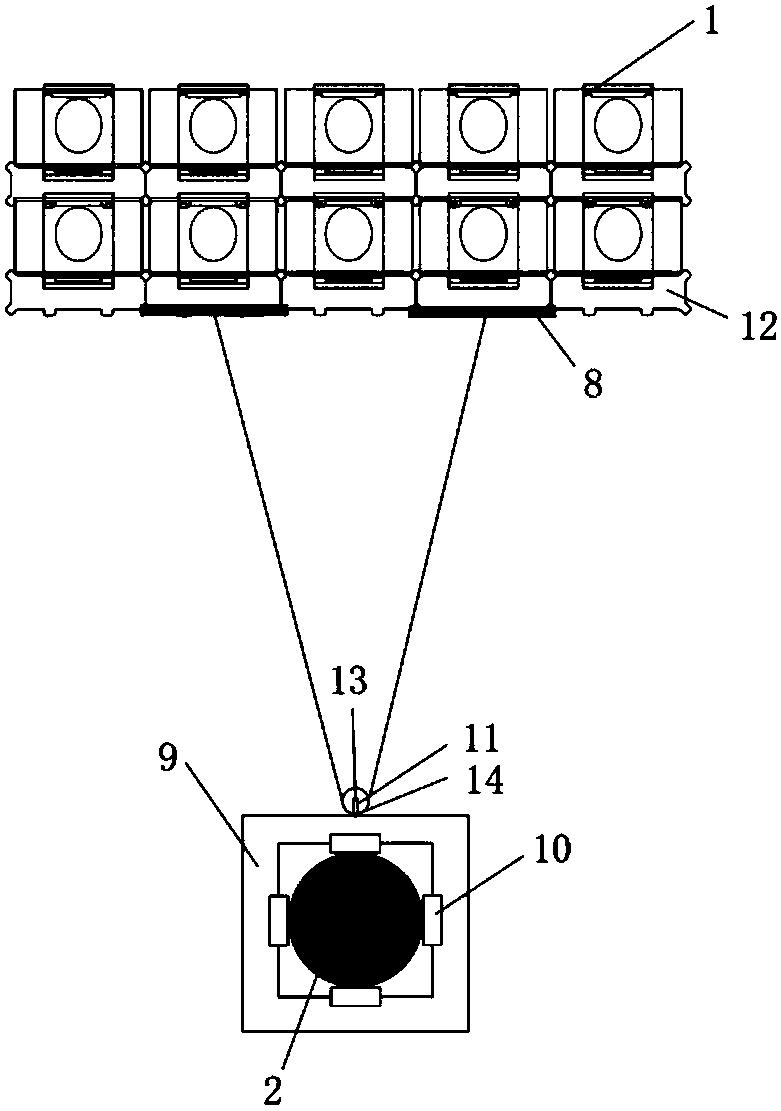 Water photovoltaic anchorage system suitable for large-variation and high-flow-velocity waters and design and construction method of water photovoltaic anchorage system