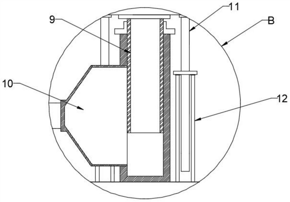 Spraying dust falling and cooling device based on building construction