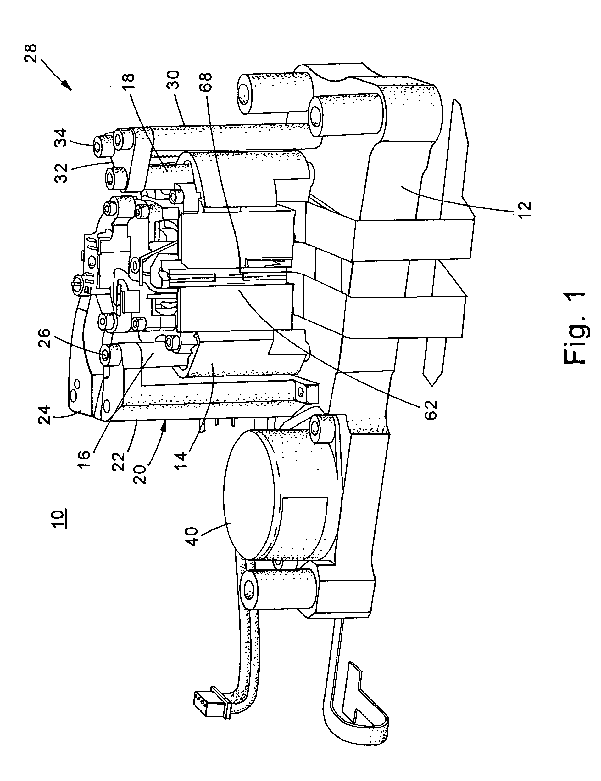 Head actuator assembly for a tape drive