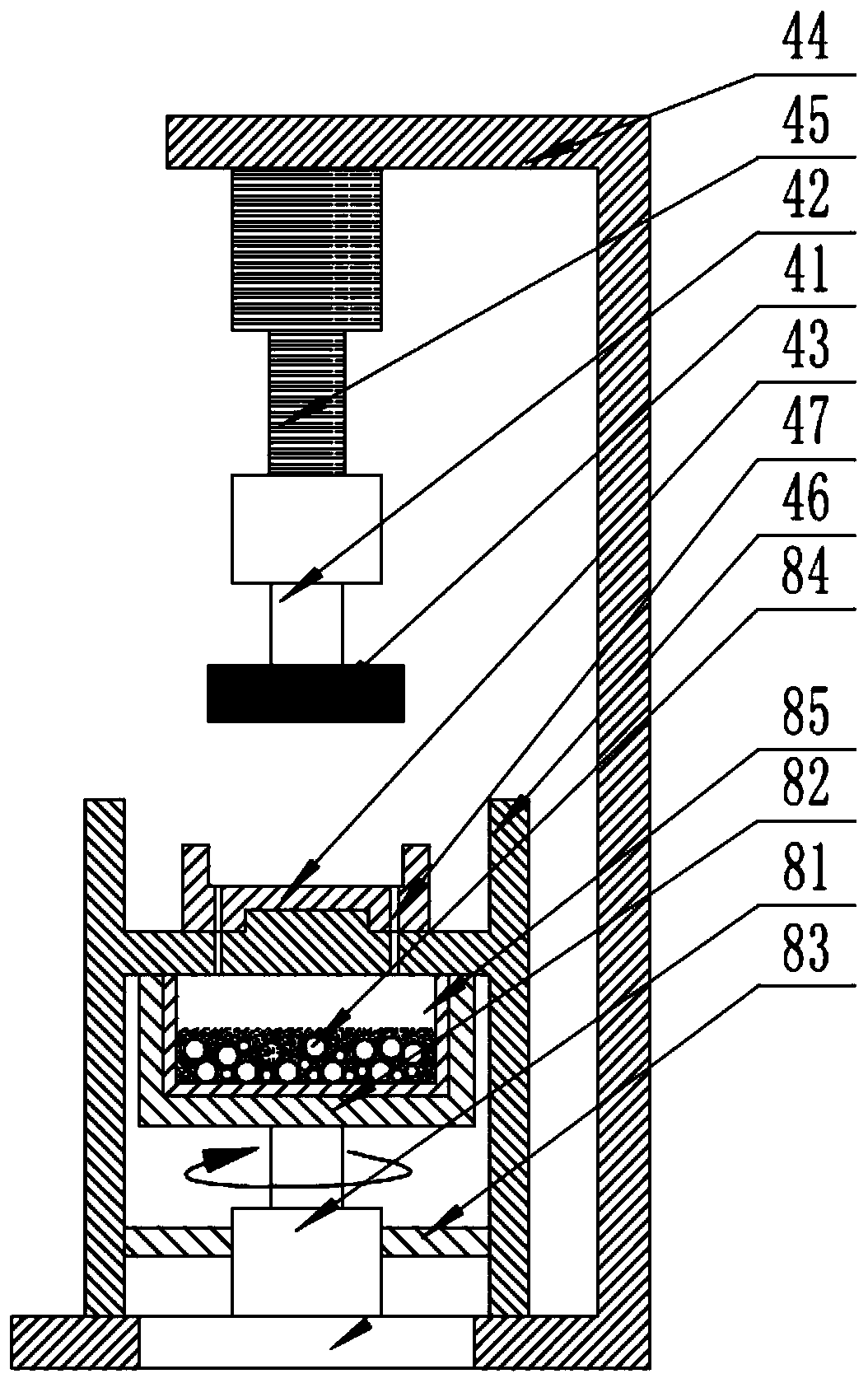 Preparation device and preparation method of composite particles for electromagnetic rheological polishing