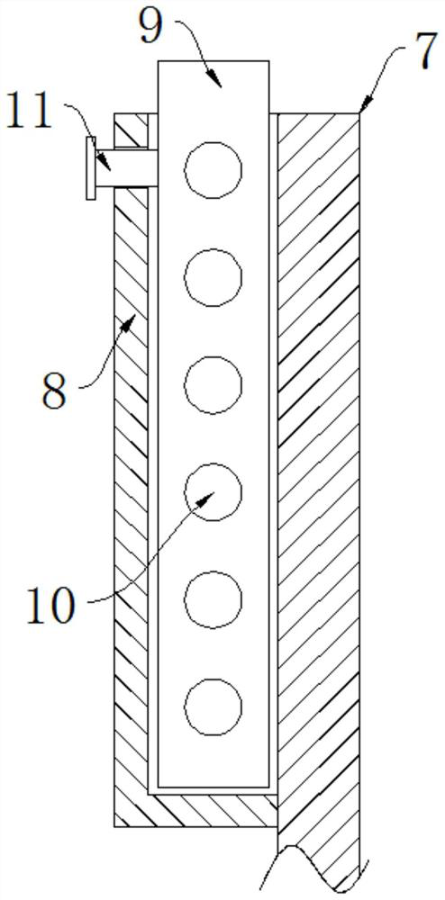 Carbon fiber cloth production process and improved filament collecting device thereof