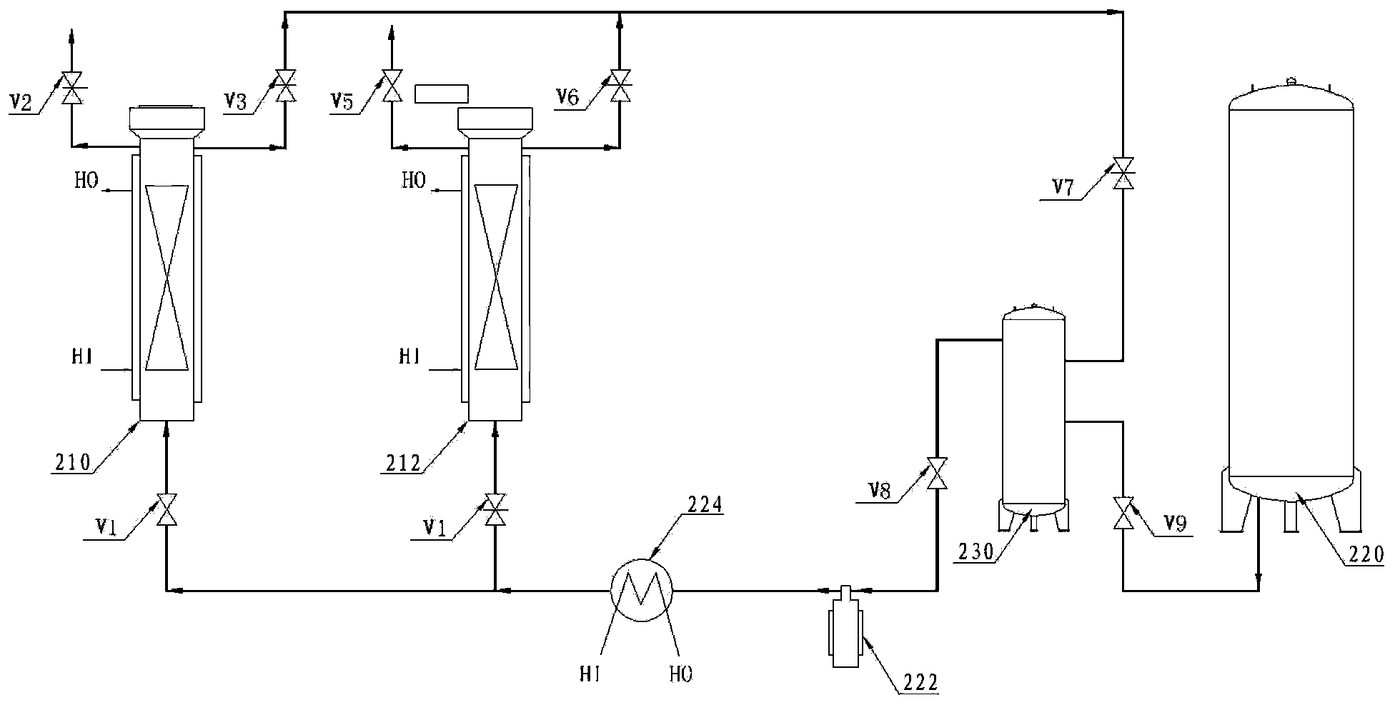 Method and device for static dyeing by adopting supercritical fluid