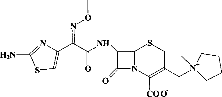 Preparation of cefepime hydrochlorice by sodium salt precipitation method