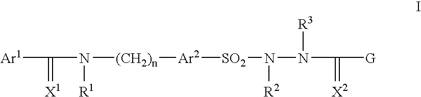 Pharmaceutically active sulfonyl hydrazide derivatives