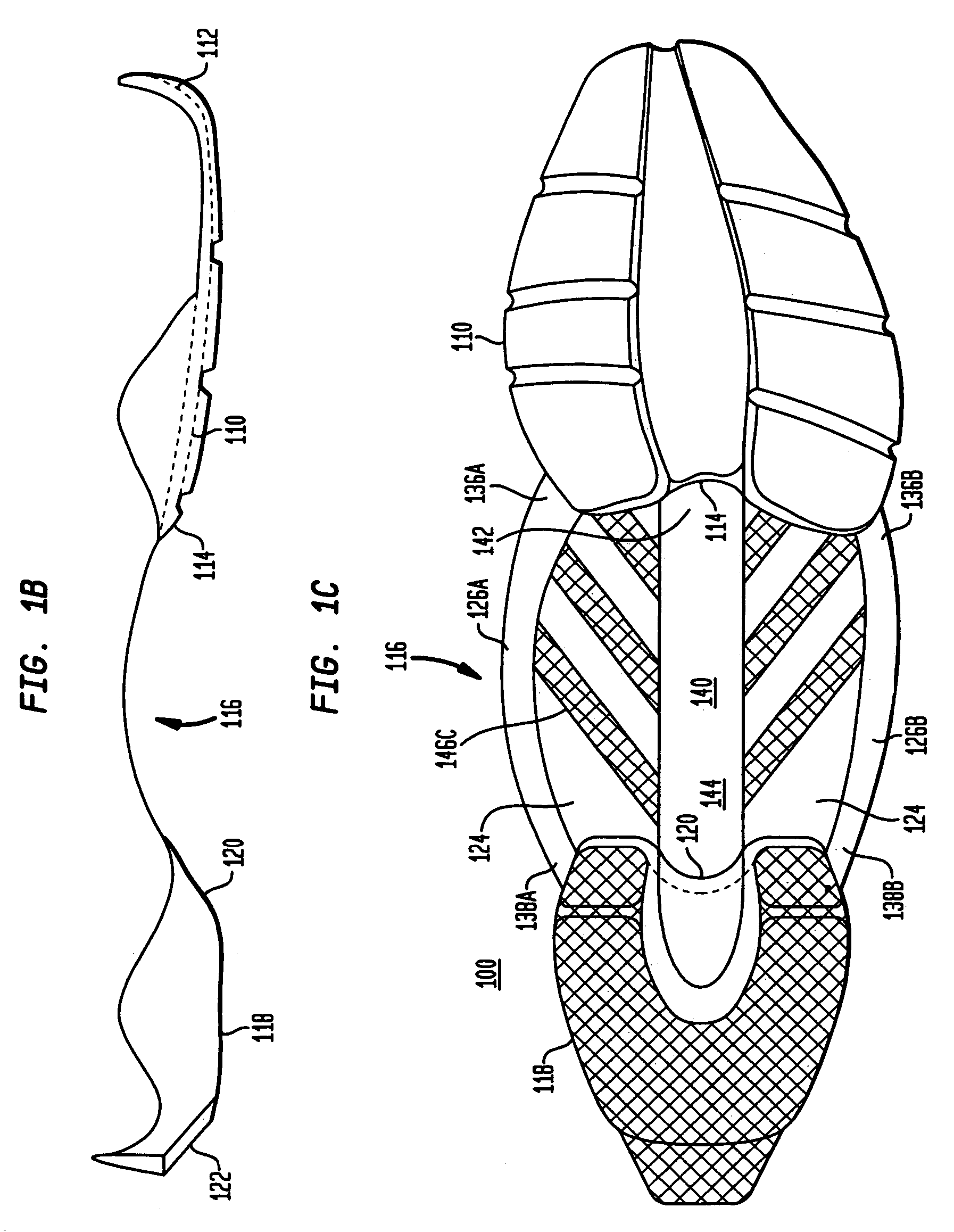 Split sole dance shoe having enhanced flexibility and support