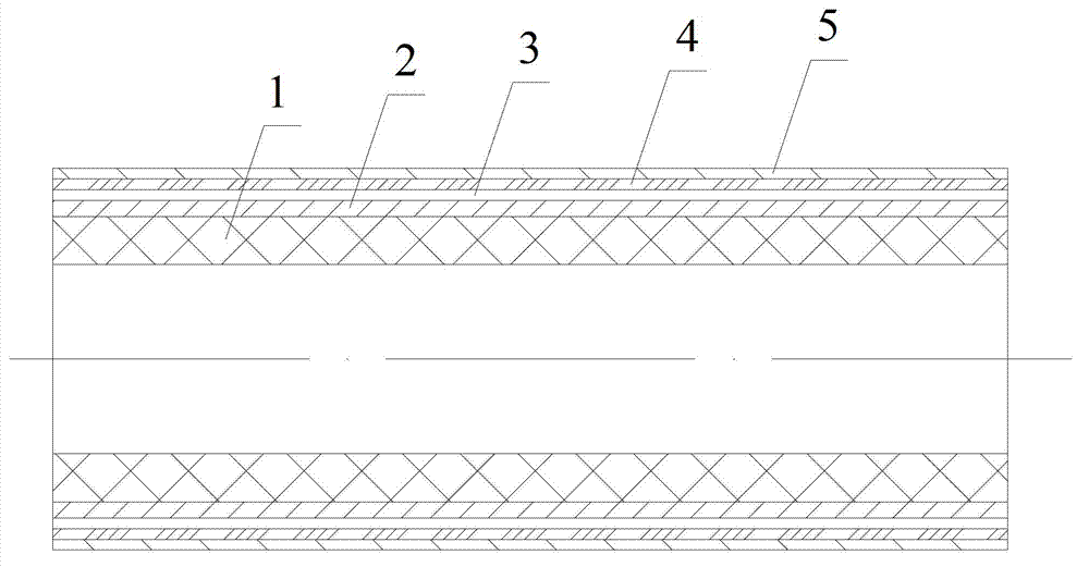 Fuel pipe and preparation method thereof