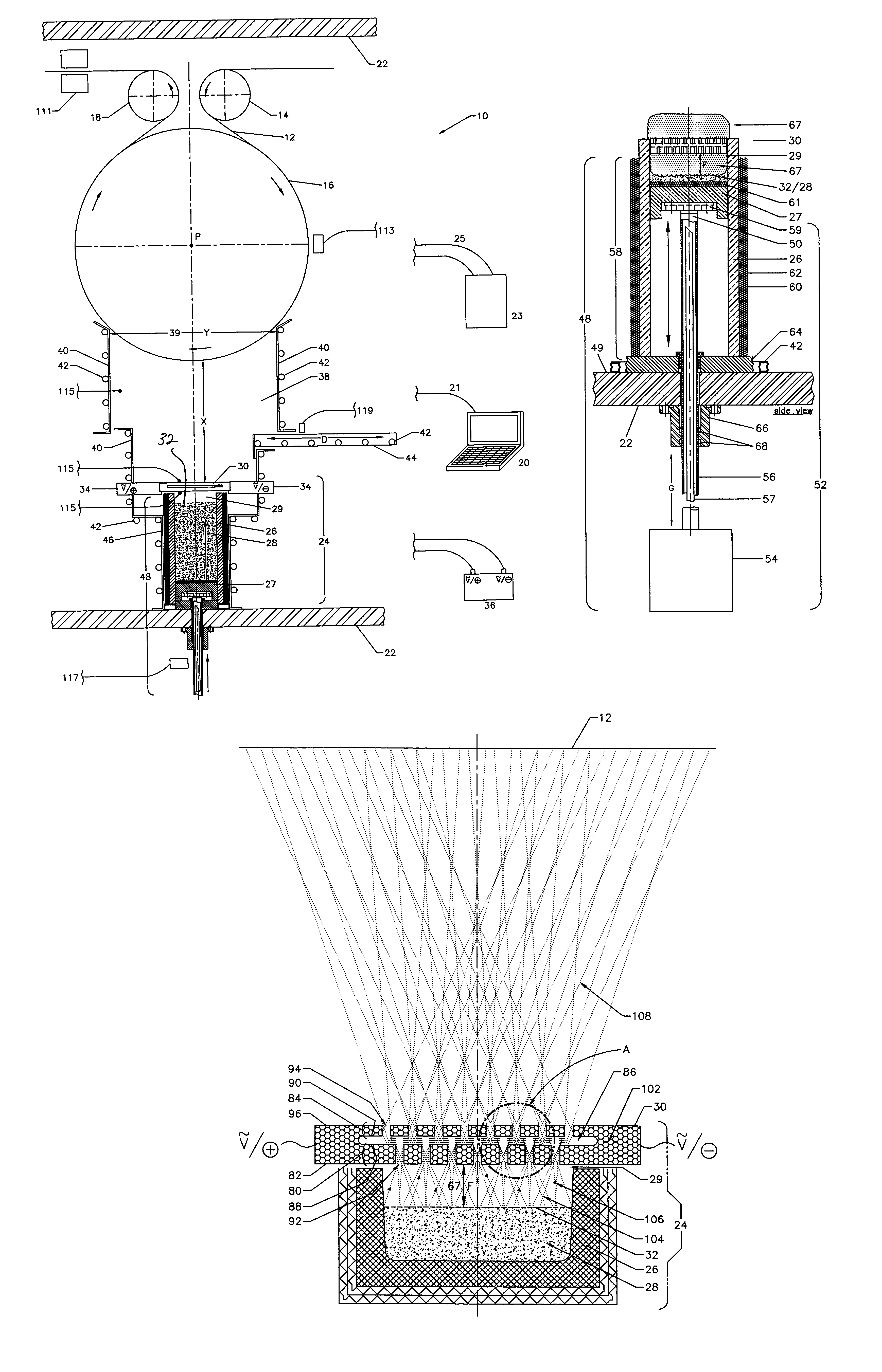 Multi-layered radiant thermal evaporator and method of use