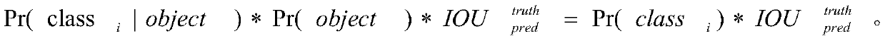 Target detection method of YOLO algorithm based on batch re-normalization processing