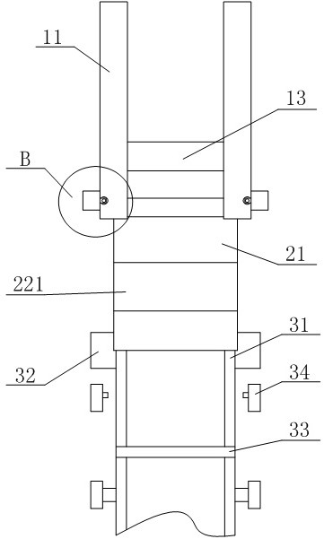 Turning conveying device for lamp circuit board machining