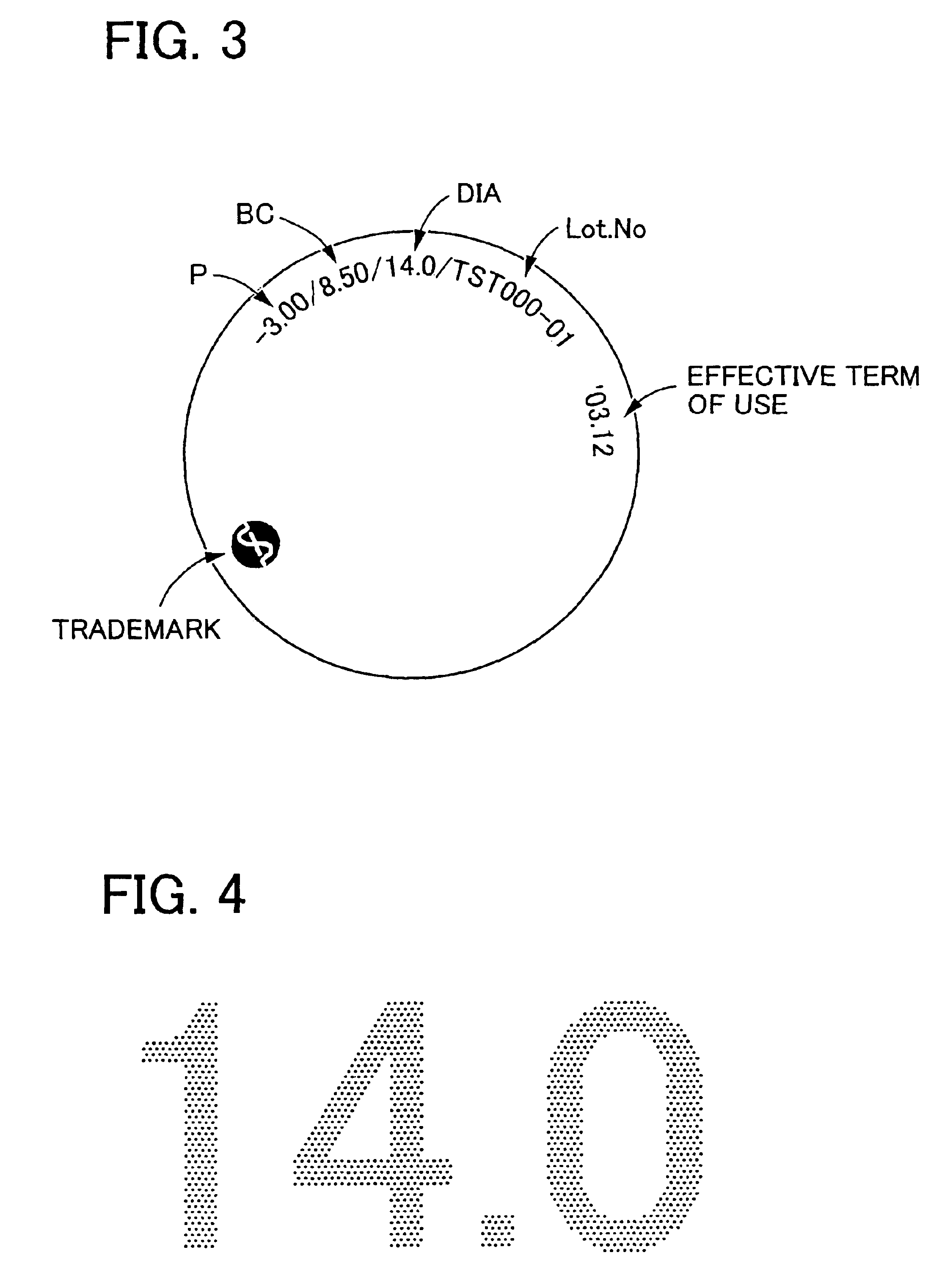 Method of marking ophhalmic lens by using laser radiation of femtosecond pulse width